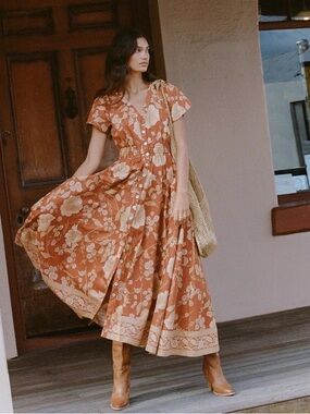 spell designs prairie dress Spell | Dresses | Spell Designs Prairie Lace Sun Dress Blush S Rare